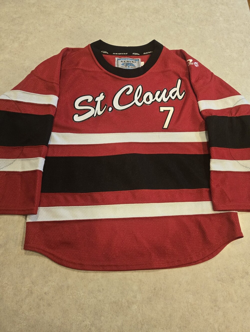 St. Cloud Youth Hockey Jersey - (Minnesota) Size Youth Large